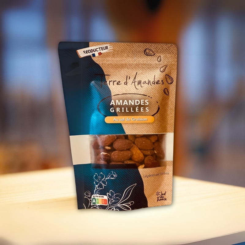 amandes-sel amandes aux sels de Gruissan : Terre d'amandes